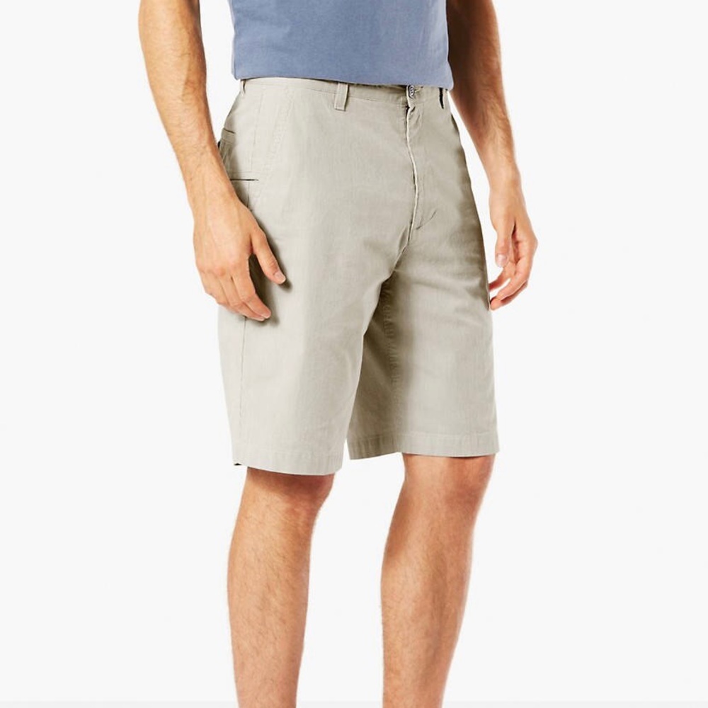 Dockers MENS Perfect Short Classic Fit 38 - Gray
